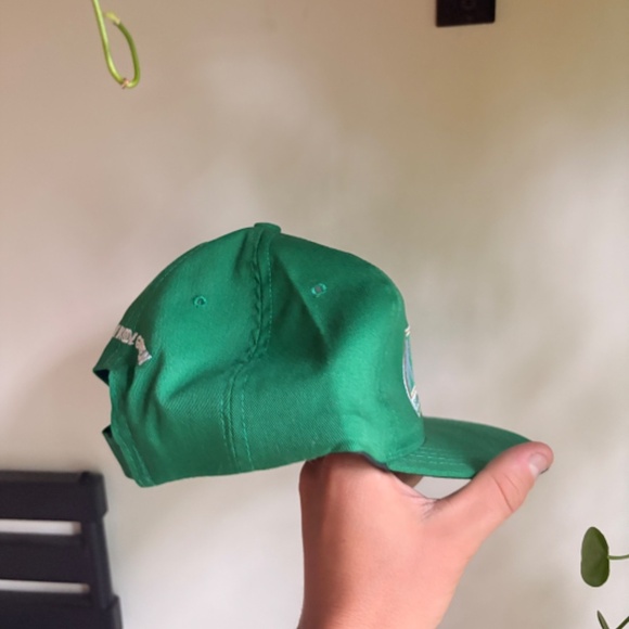 vintage KOOL F1 Racing team trucker hat made in CANADA TEAM KOOL GREEN - Picture 3 of 7